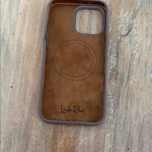 Brown Suede Phone Case iPhone 13 Pro Max